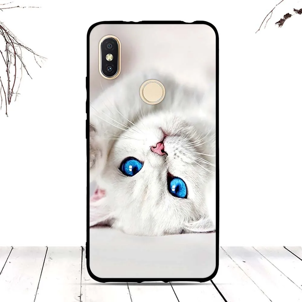 Чехол для телефона Xiaomi Redmi S2 Y2 чехол Мягкая силиконовая задняя крышка из ТПУ