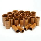 Традиционная китайская банка, Набор бамбуковых банок для терапии тела, набор для целлюлита, бамбуковые присоски, акупунктурный массаж