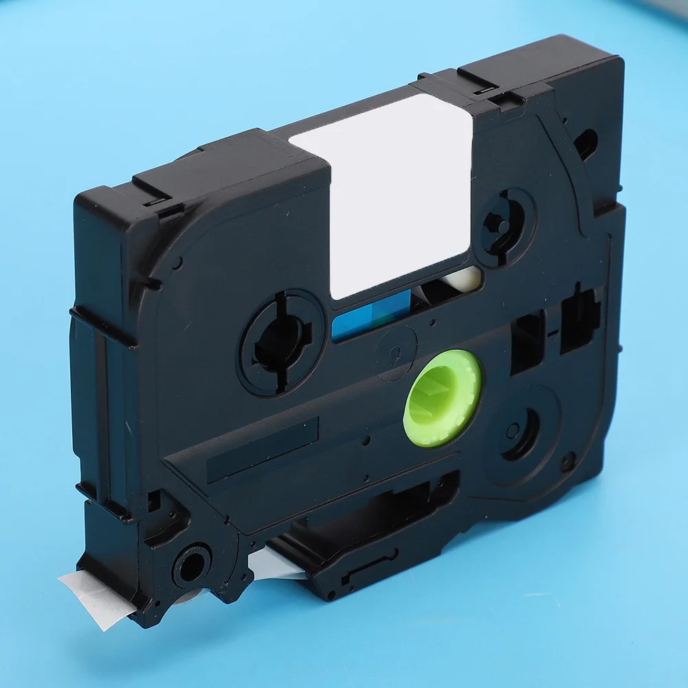 Лента для этикеток Brother совместимая с TZe белая на серебряной ленте 12 мм |