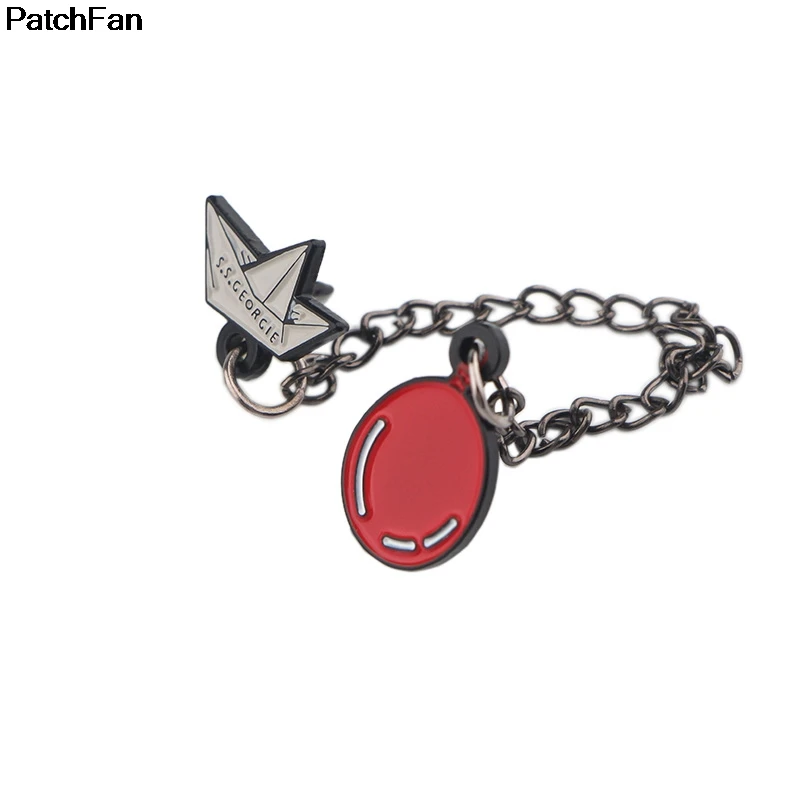 Patchfan Ghost punk эмалевые броши булавки цинковые металлические знаки отличия para