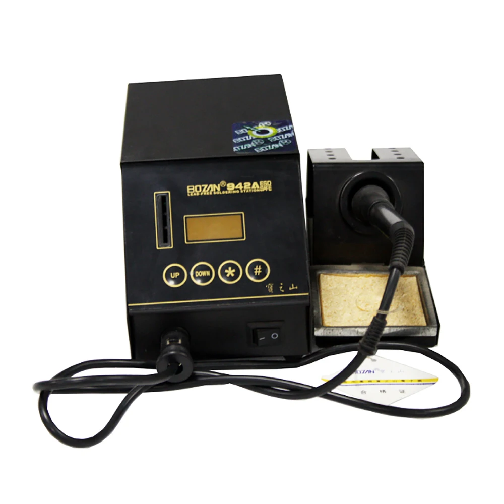 BOZAN 942A  90W Industrial Constant Temperature Electric Iron Adjustable Solder Repair Home Welding Station