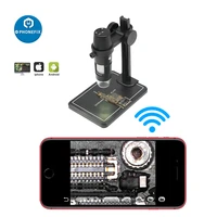 usb digital microscope 1000x 8 led adjustable stand microscope endoscope zoom camera magnifier for phone motherboard inspection