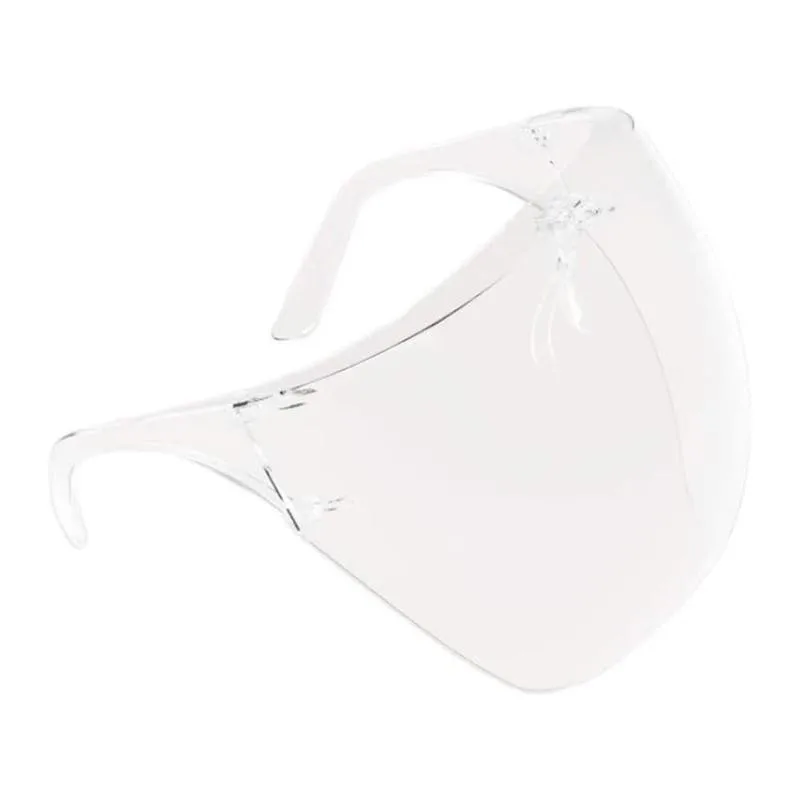 1 ПК полная защита лица прозрачный Пластик Безопасность маска предотвращает