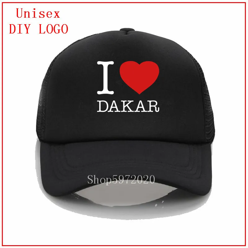 I LOVE DAKAR бейсболка gorras mujer кепки для мужчин бейсболки летние шапки женщин