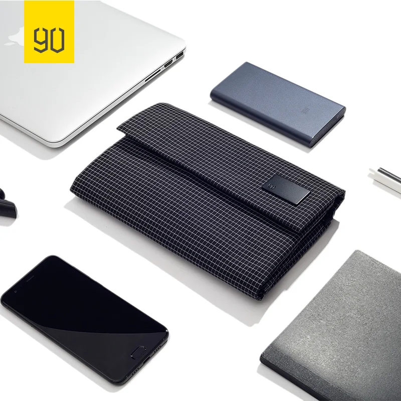Сумка кошелек Xiaomi 90FUN Мужская/Женская водонепроницаемая с USB накопителем|Сумки| |