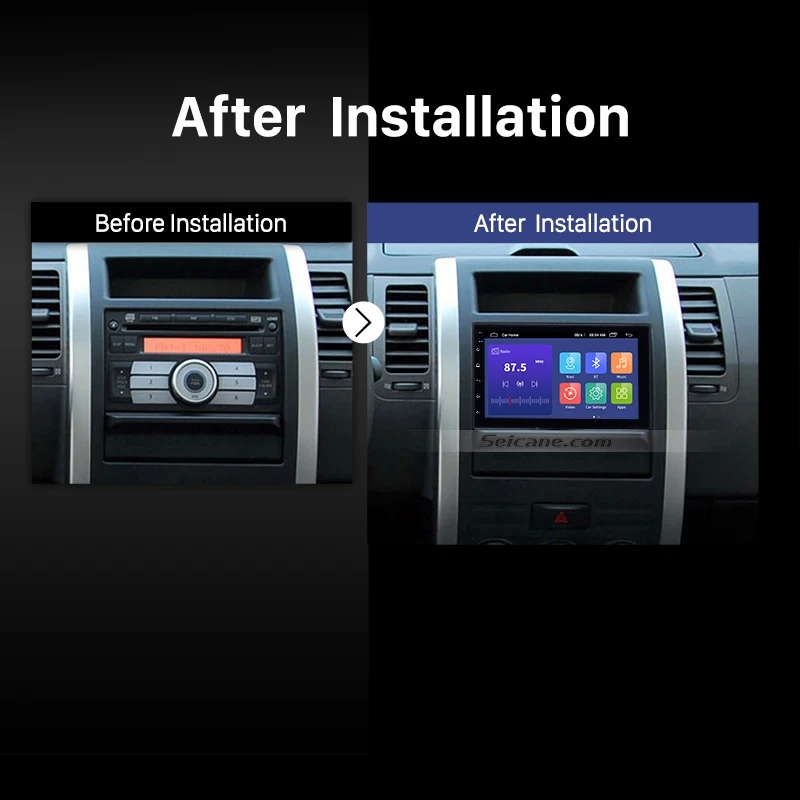 Seicane Android 9.0 7” 2GB 8-CORE DSP Universal Car Radio GPS Multimedia Unit Player For TOYOTA Nissan Kia RAV4 Honda VW Hyundai |