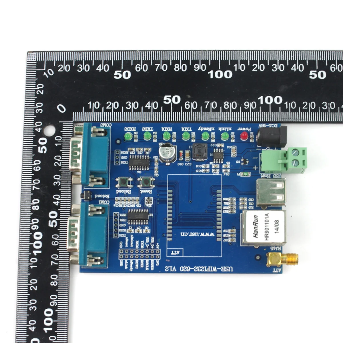 USR-WIFI232-620 оценочная плата для Wifi232-C серийный SMT модуль USB