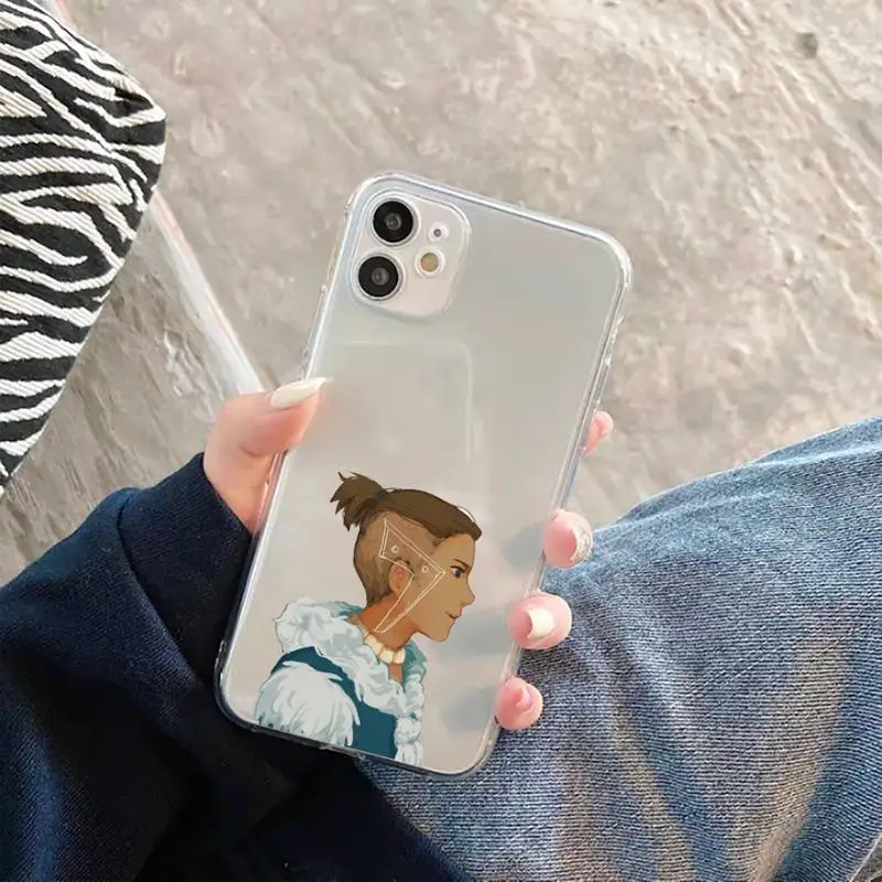 

Avatar the Last Airbender clear Phone Case Transparent for iPhone 11 12 mini pro XS MAX 8 7 6 6S Plus X 5S SE 2020 XR