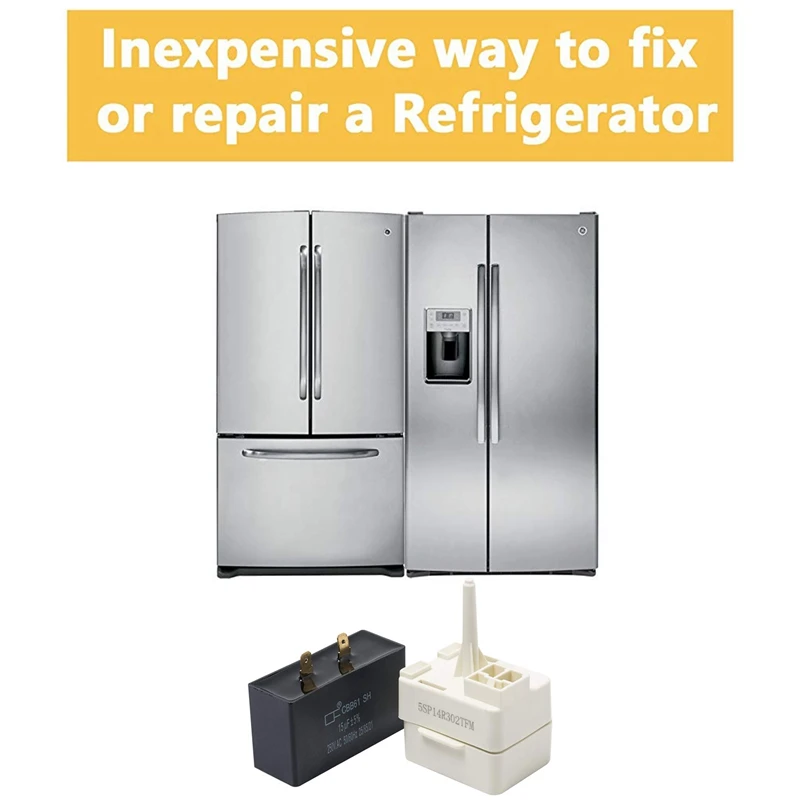 W10613606 реле компрессора холодильника и конденсатор подходит для холодильников