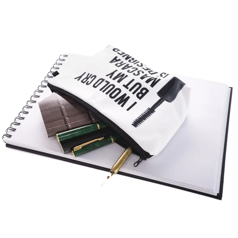 

Contracted Women's Cosmetic Bag Cosmetics Makeup Bag Pencil for Office Mini Bag Organizer for Small Things Purse Mobile Bag