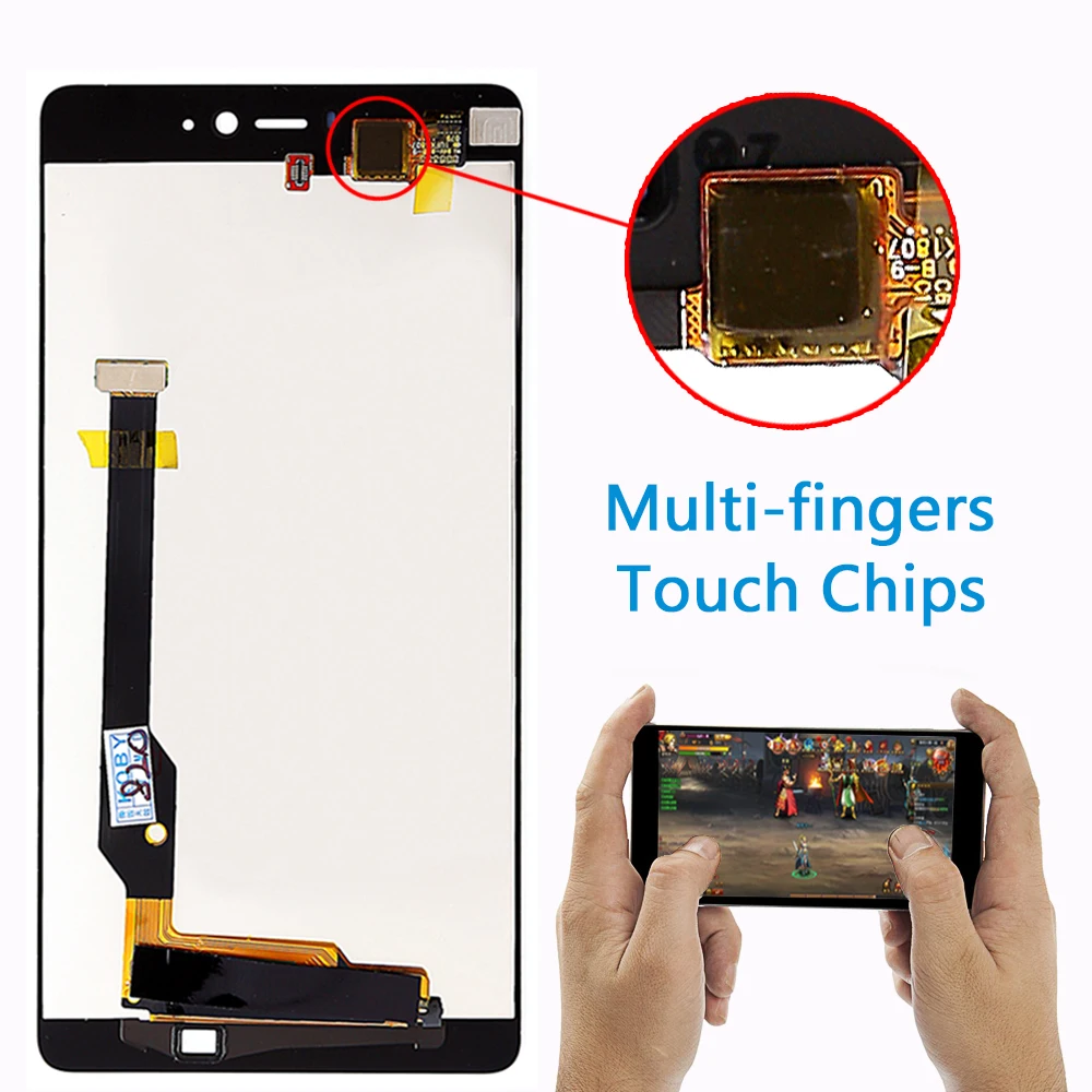100% проверенный сенсорный экран для Xiaomi Mi 4C 5 0 дюймов ЖК дисплей дигитайзер сборка