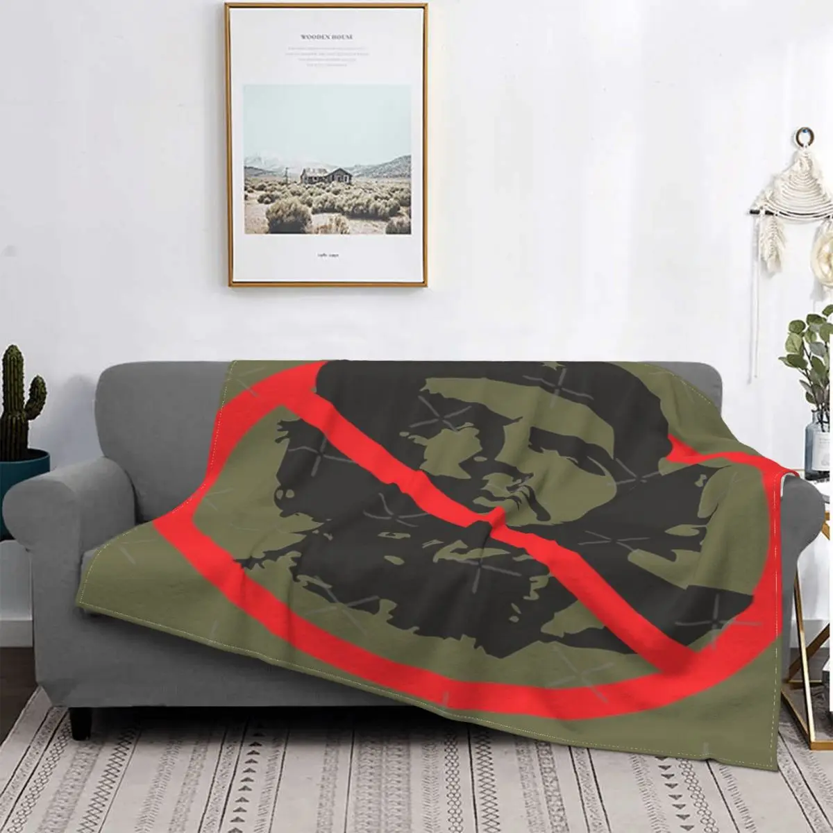 

Manta de Picnic para niños, colcha de cama a cuadros, cubierta de cama, manta Anti Che Guevara, 1 unidad