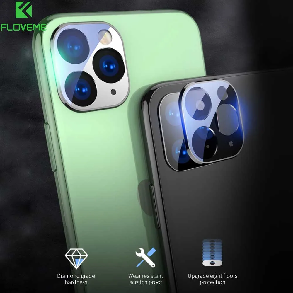 KISSCASE 11 Pro объектив задней камеры закаленное стекло для iPhone Max/11 защита Max защитная