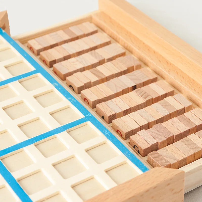 Деревянные игры Sudoku для взрослых логическое мышление девять дворца Детские