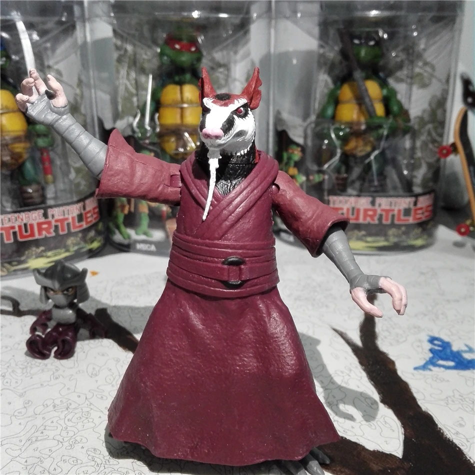 001 мастер splinter Черепаха Игрушки Америка действия Мультфильм фигурки завод April karai Casey sensei tortugas ninjas