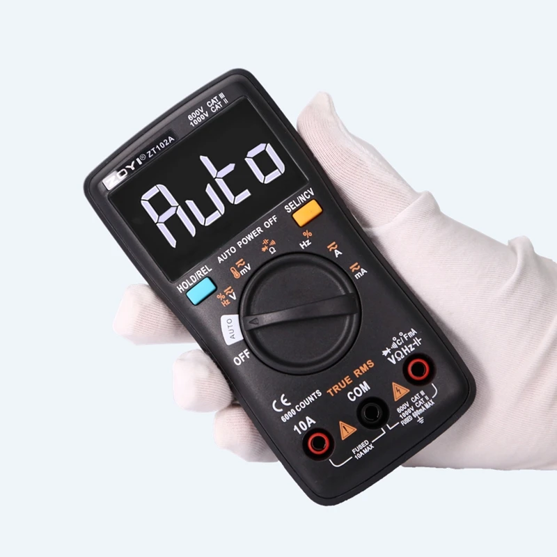 Мультиметр с ЖК дисплеем и подсветкой 6000 отсчетов|Мультиметры| |