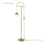 Северное золото СВЕТОДИОДНЫЙ торшер гостиничного номера гостиная Bedsdie осветительных приборов E14 110-240 в украшения дома по индивидуальному заказу штепсельной вилки