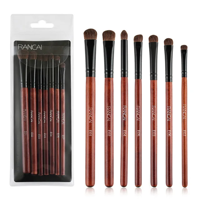 

7pcs Eye Shadow Makeup Brushes Set Horse Hair Natural Eyeshadow Brush Blending Beauty Kit 7pcs Beauty Tools Beauty Kit
