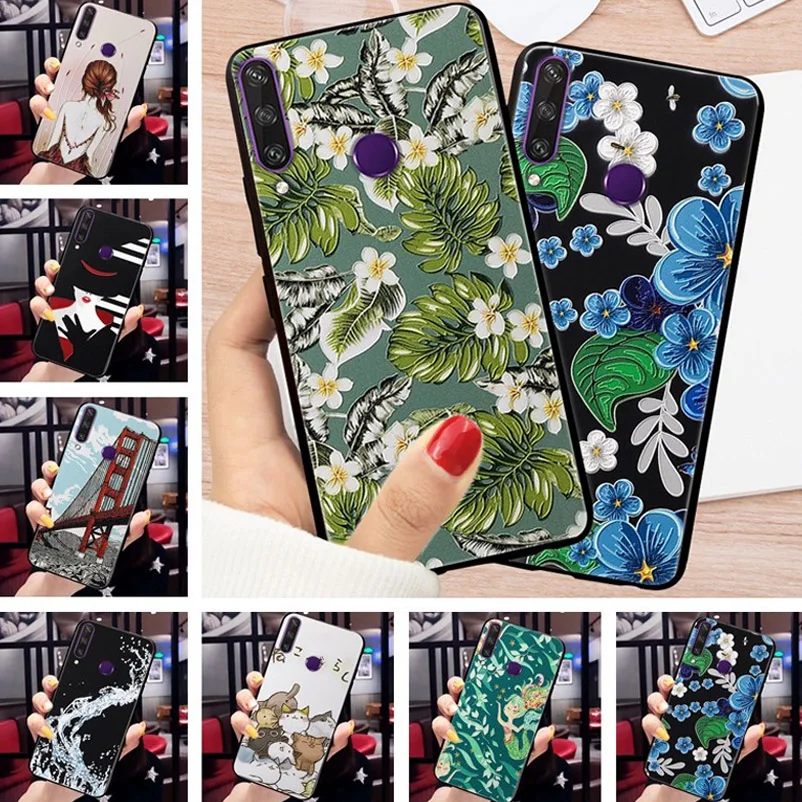 3D чехол с тиснением для ЖК дисплея ZTE A7 2020 крышка рельефный Blade A5 A3 2019 64 Гб