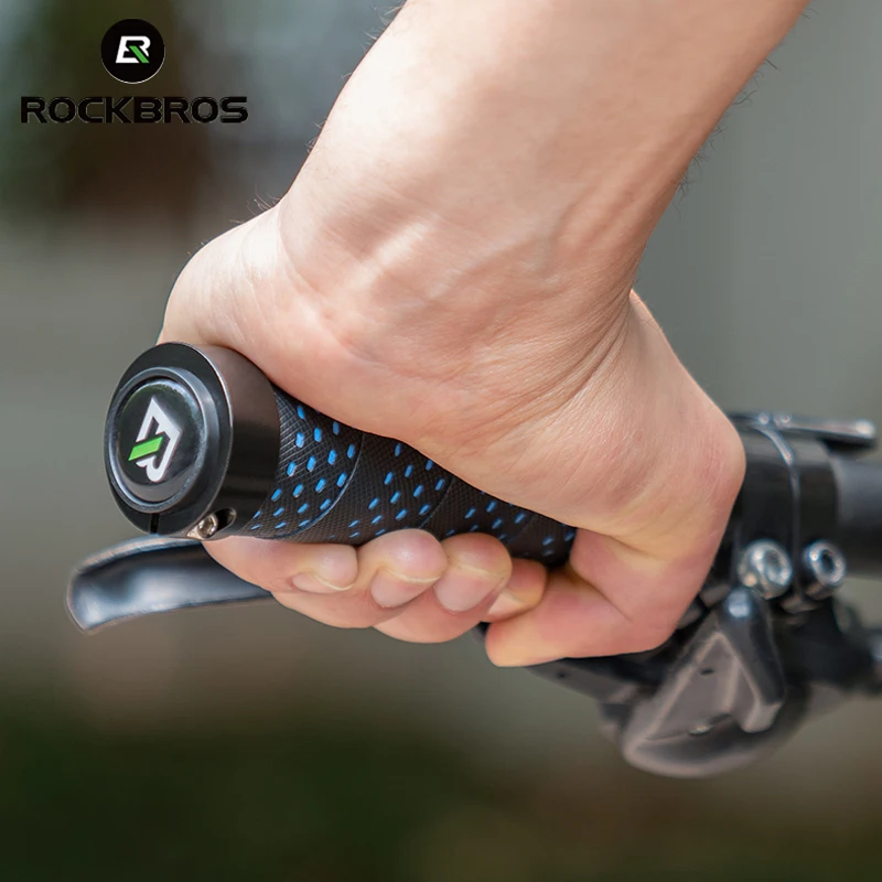 Ручки ROCKBROS для горного велосипеда Нескользящие удобные двухсторонние из