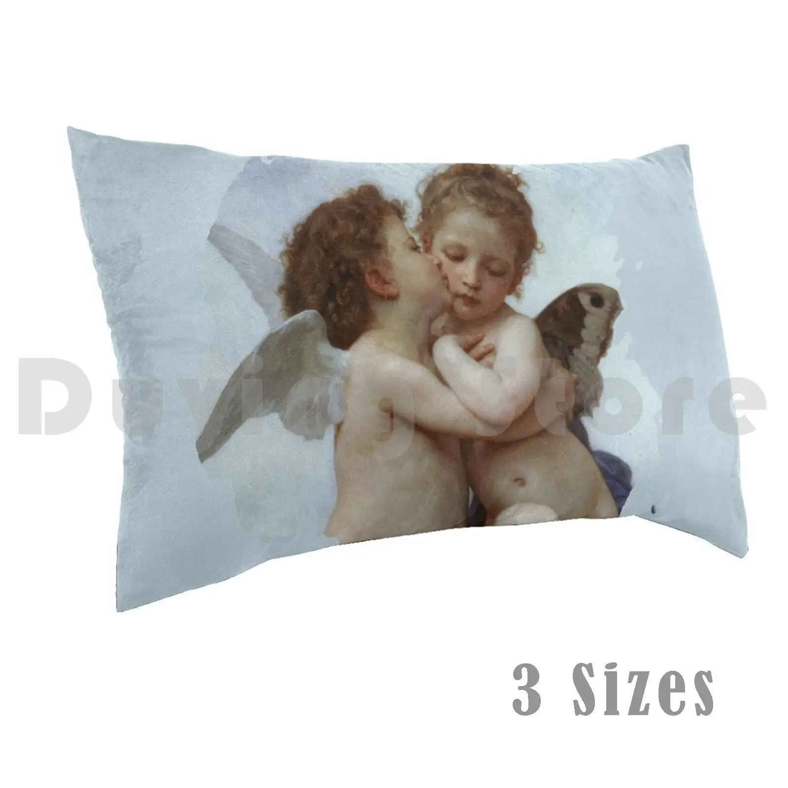

Cupid And Psyche Children Particular Pillow Case 20x30 inch Amour Et Psyche William Adolphe Bouguereau