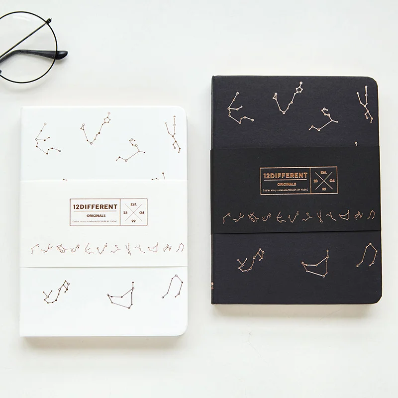

"Constellation" Hard Cover Beautiful Blank Sketchbook Journal Note Diary Study Notebook Stationery Gift