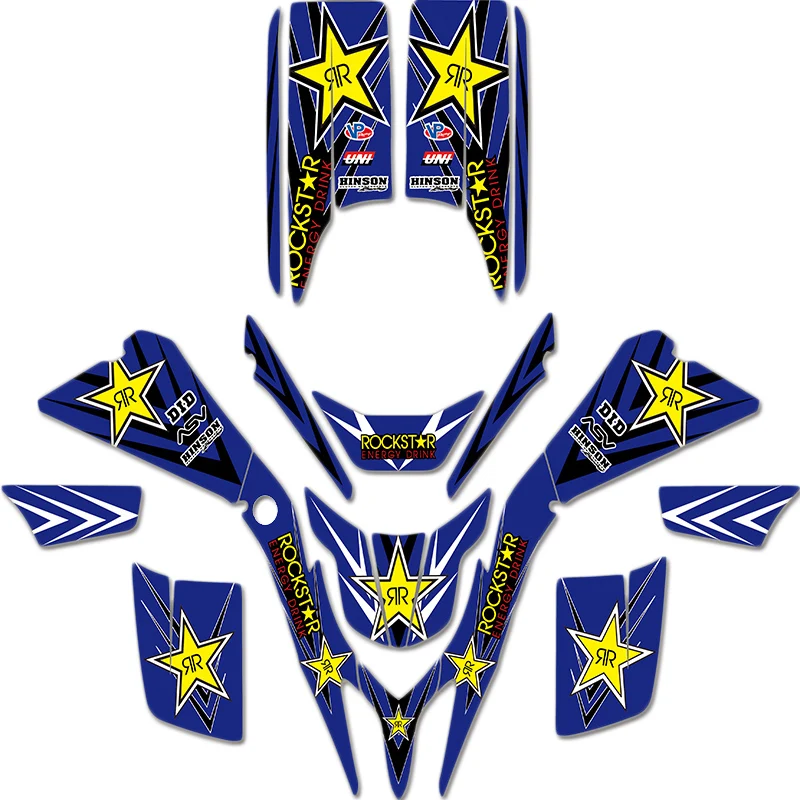 

3M Motorcycle Decal Kits Sticker Graphics Kits for Yamaha YFS200-BLASTER