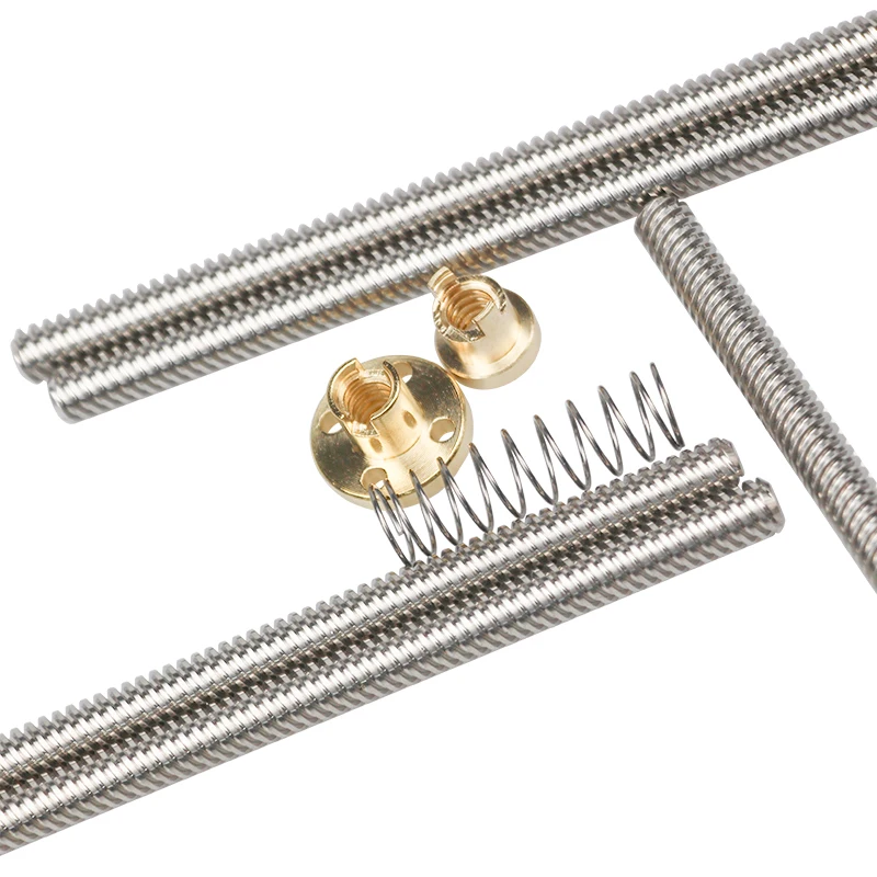1 компл. THSL 300 8D 100/200/250/300/350/400 мм свинцовый винт трапециевидный + T8 Противоударная