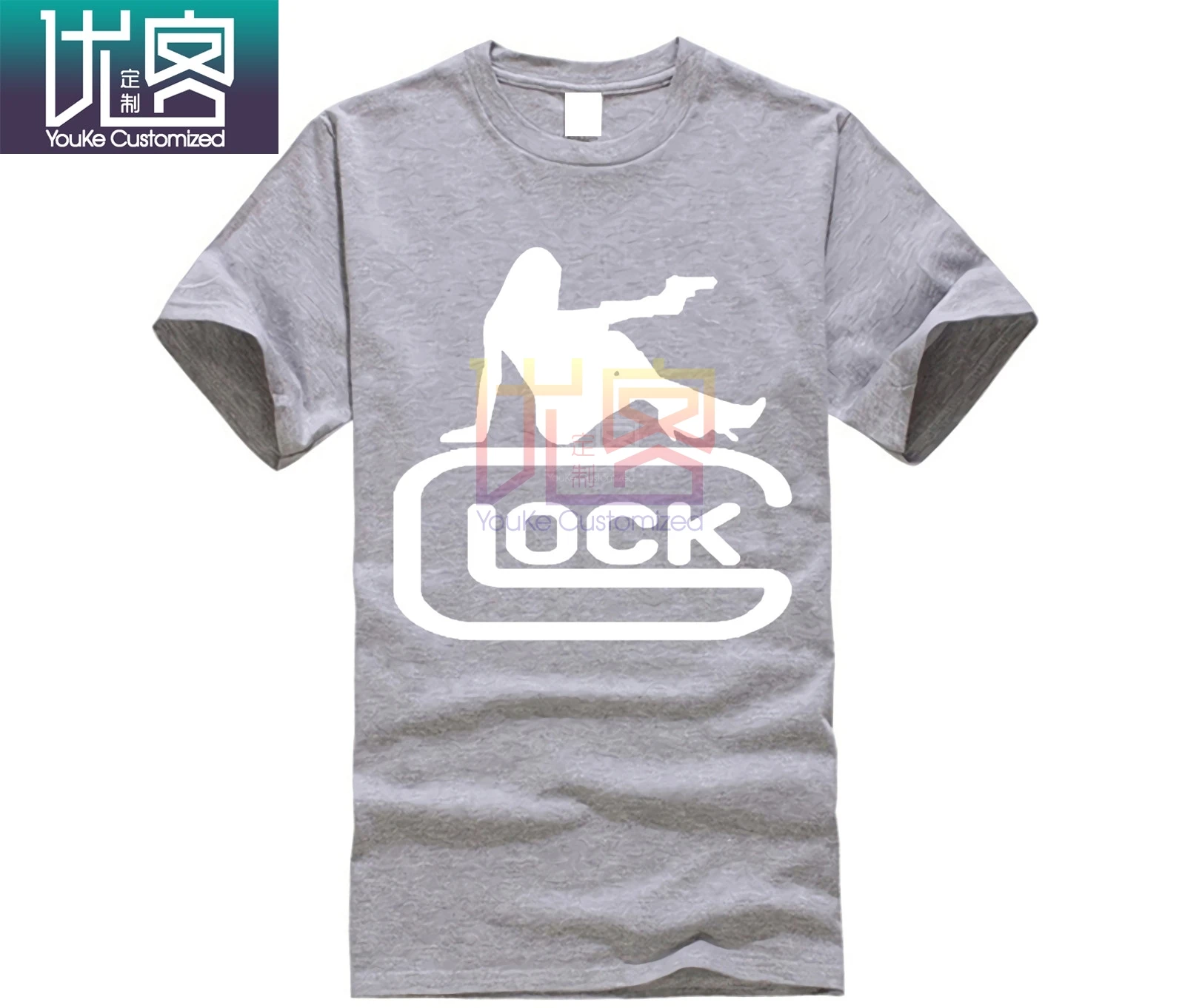 2019 Модная брендовая футболка Glock UniqueT shirt 100% хлопковая с коротким рукавом Унисекс
