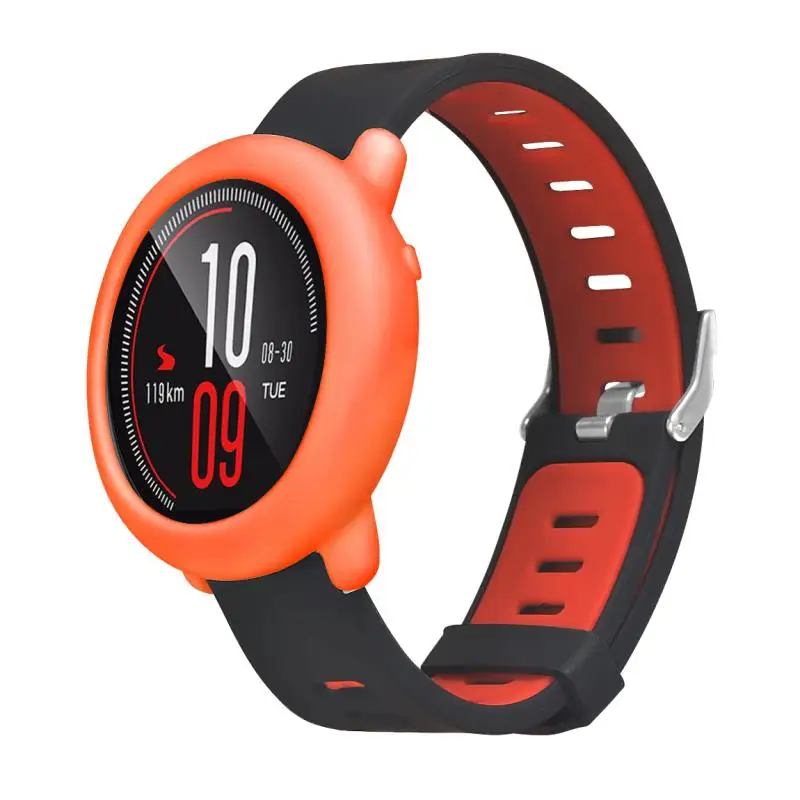 Чехол Shell Силиконовые рамки защитный чехол для Xiaomi Huami AMAZFIT темп Смарт часы