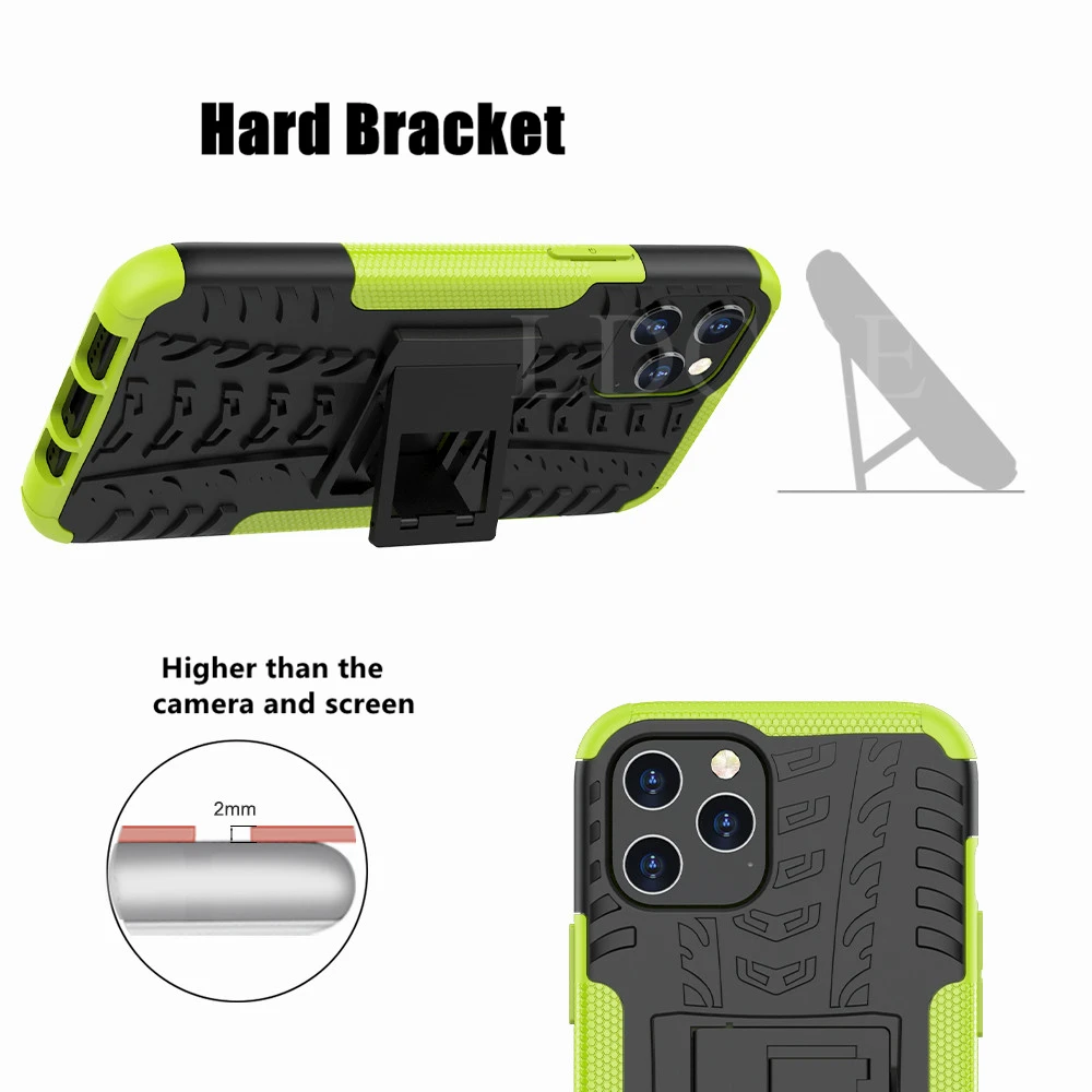 Для iphone 12 Pro чехол Hard Armor тонкий резиновый жесткий защитный для телефона Mini max SE 2020