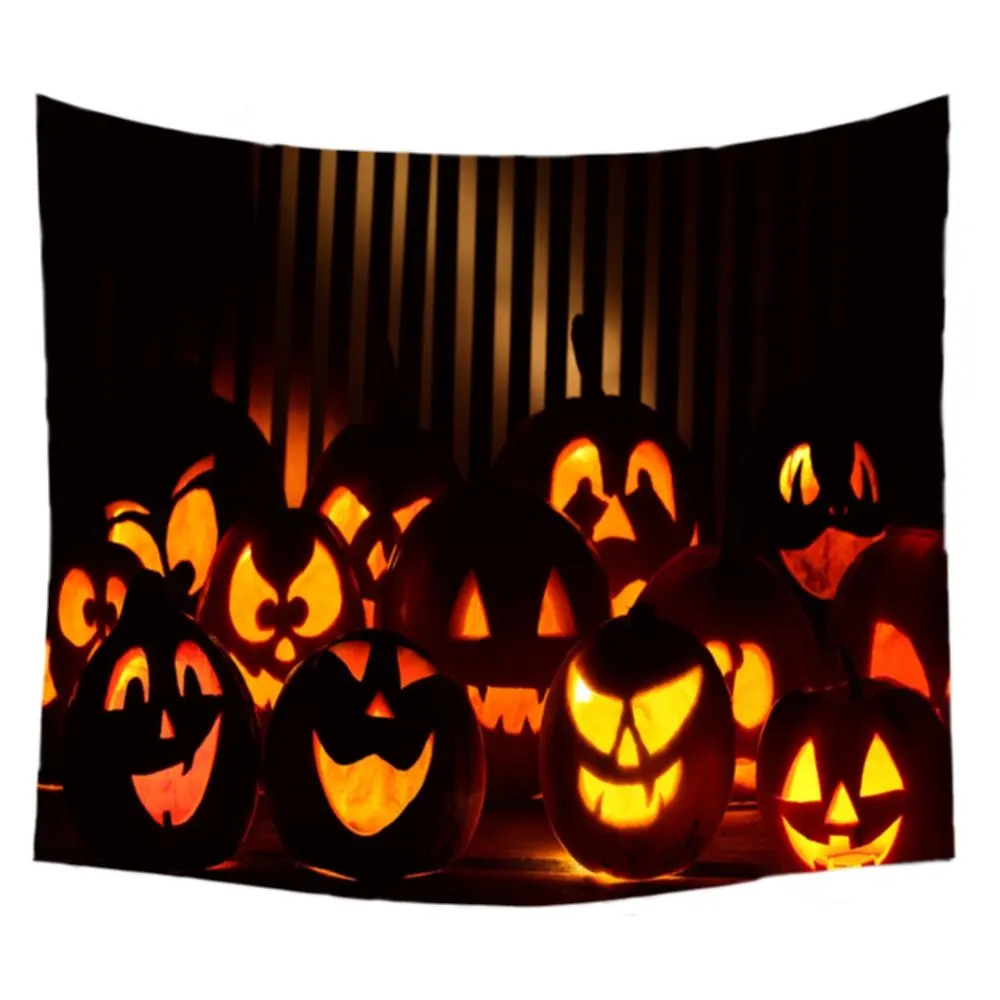 T&uacute;nica para cubrir la playa de Halloween, tapiz de pared, decoraci&oacute;n del hogar, dormitorio-1