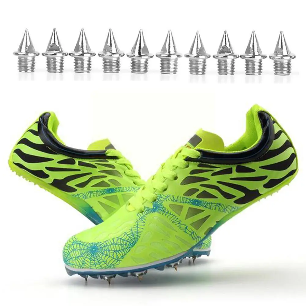 

30pcs Track And Field Shoe Studs Durable Silver Sprint Spikes And Replacement Spikes Running Track Shoes Shoe Field Sport G7L4