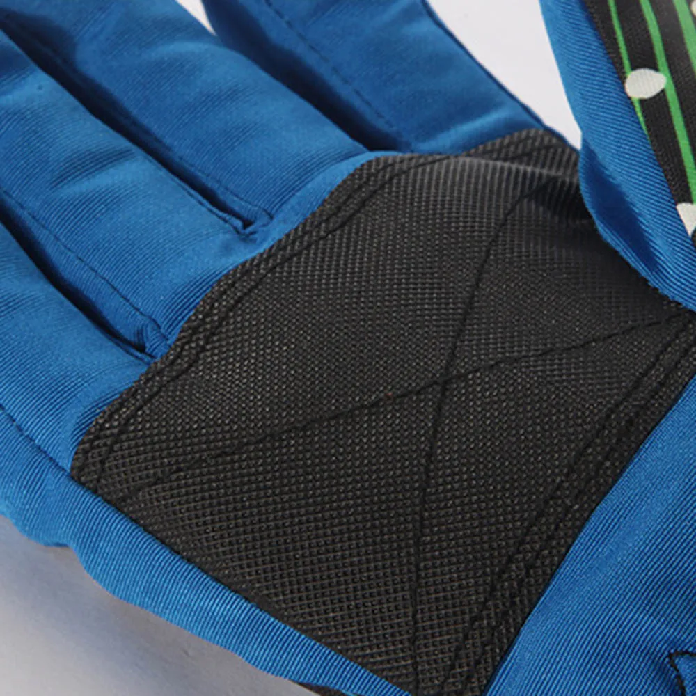 Уличные толстые зимние лыжные перчатки для мальчиков и девочек детские теплые