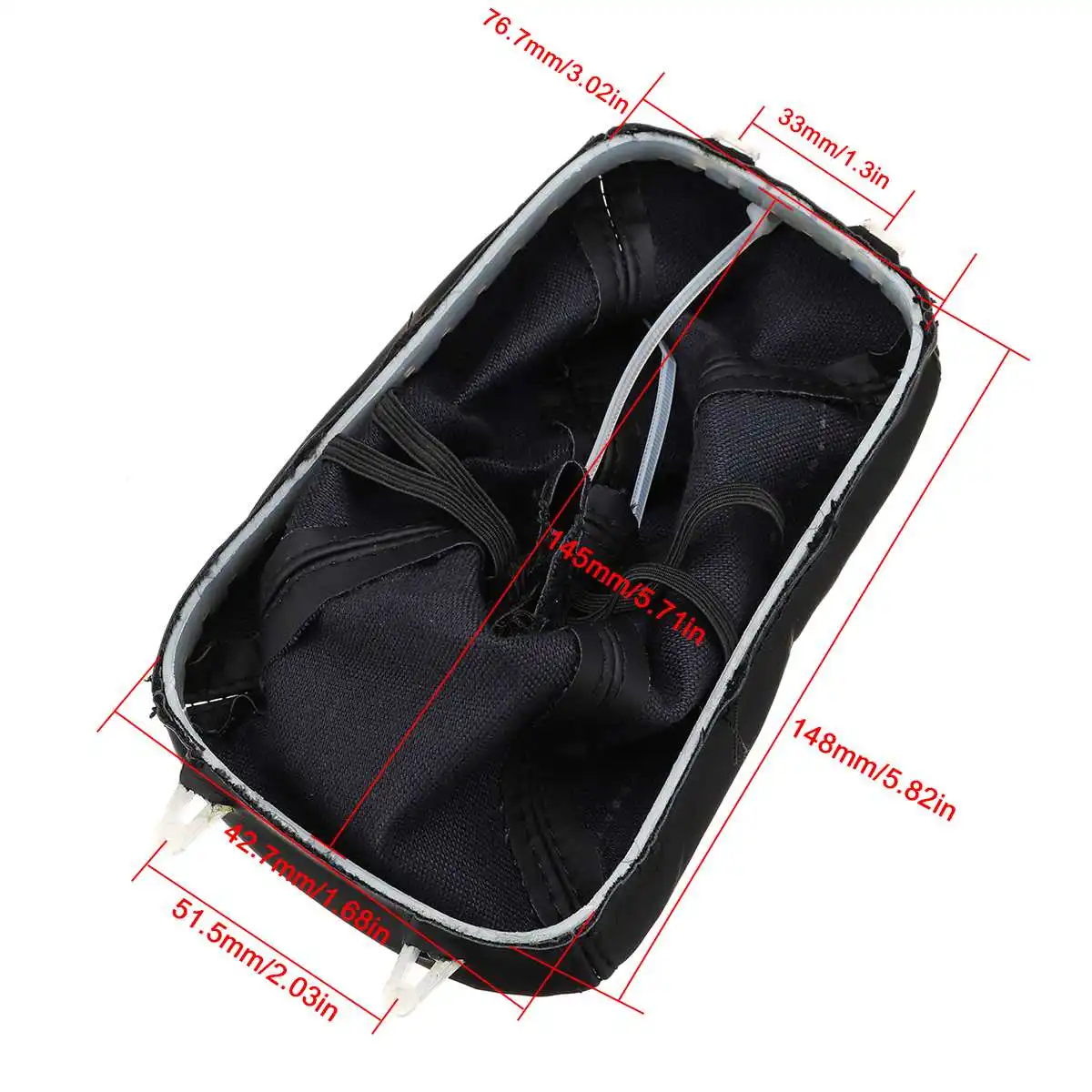 

For SAAB 93 9-3 SS 2003-2012 PU Leather Car Gear Shift Collar Gear Knob Gaiter Boot Cover PU Leather