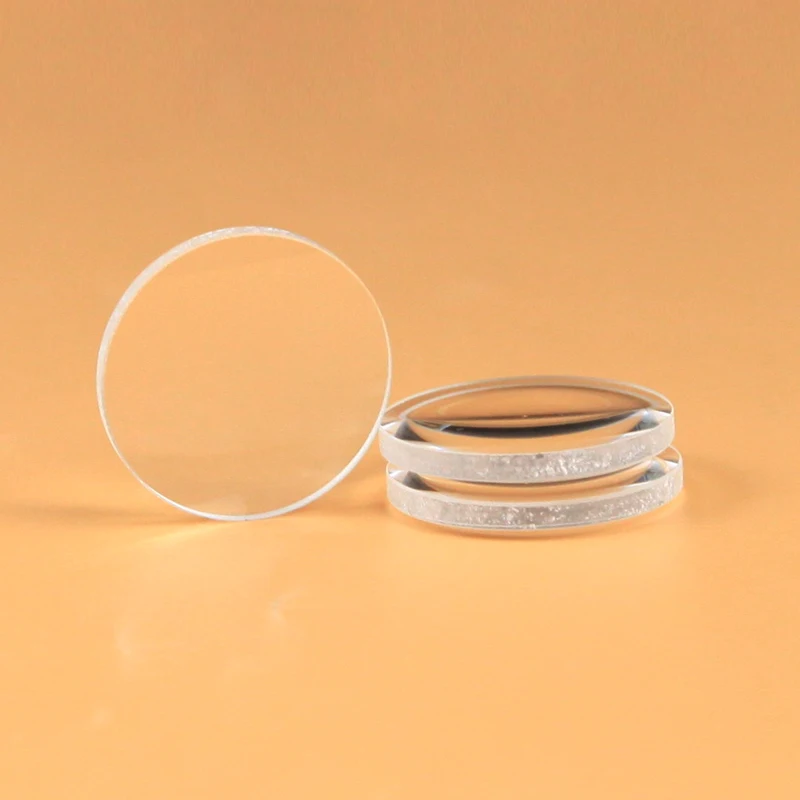 Оптическая двойная выпуклая линза диаметром 30 мм фокусное расстояние 100 K9