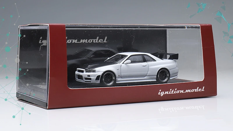 Модель 1:64 GTR R34 NIS SAN Z tune белого цвета|Игровые фигурки и трансформеры| |
