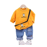 new spring autumn baby trendy clothes kids boys girls t shirt pants 2pcssets children infant clothing toddler cotton sportswear
