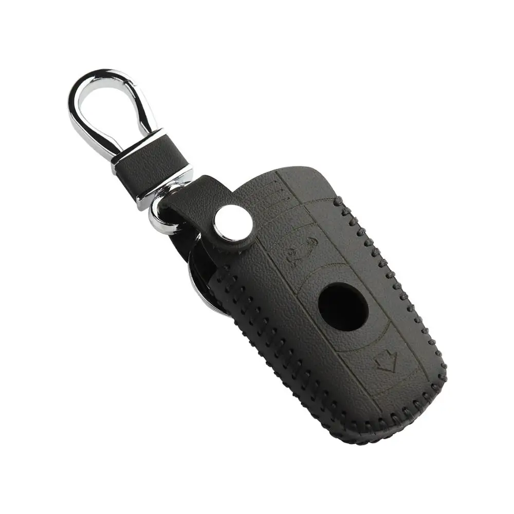 Чехол для дистанционного ключа из натуральной кожи BMW 1 3 5 7 Series X5 X6 Z4 Auto кнопки