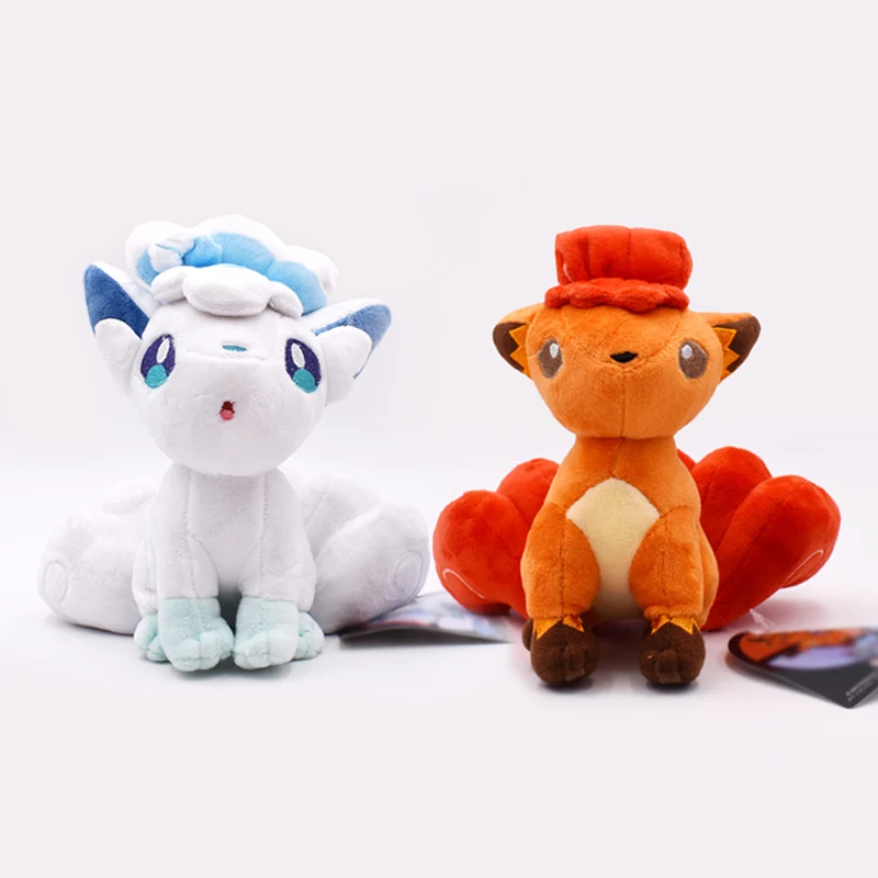 20 см плюшевый вулпикс Alola Ice Vulpix Мягкая кукла милая игрушка Рождественский