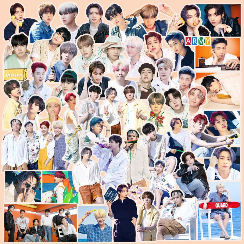 Kpop100 Stks/pak Bangtan Boys разрешение на танцы наклейки для учетной записи компьютер в