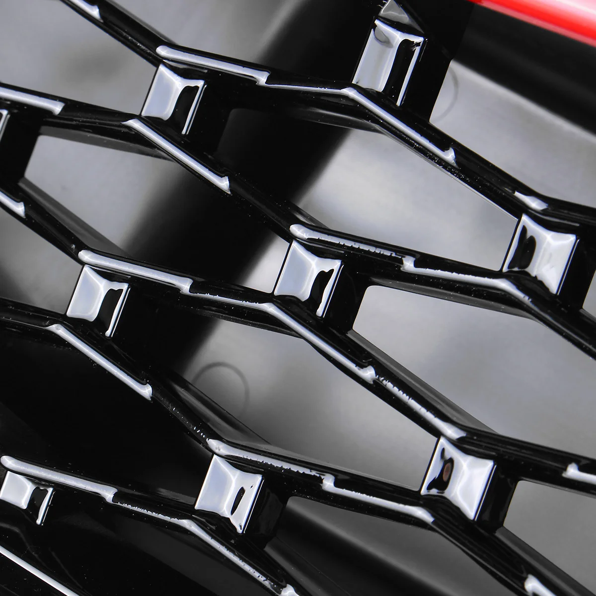 Новая Автомобильная боковая вентиляционная решетка 2x гриля для тюнинга