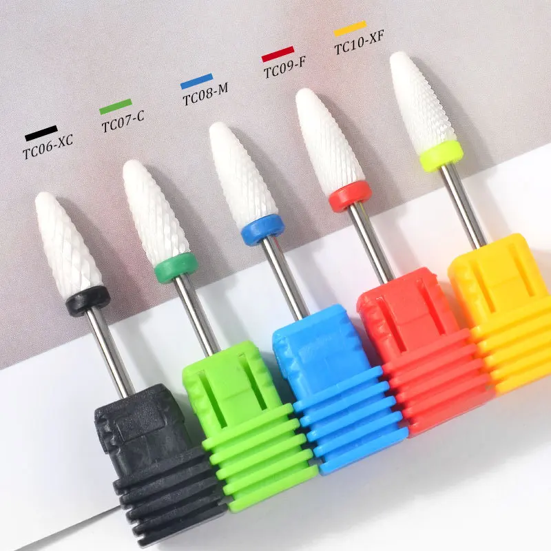 1 шт. зеленая брикет для электрических маникюрных дрелей Фрезерный резак пилки