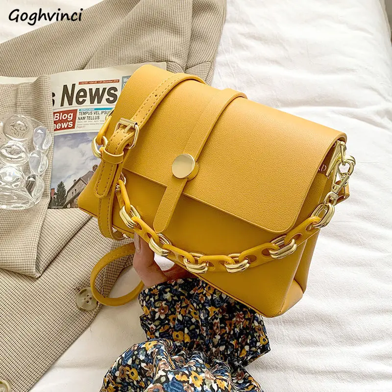 Женская сумка через плечо однотонная женская элегантная подходящая ко всему