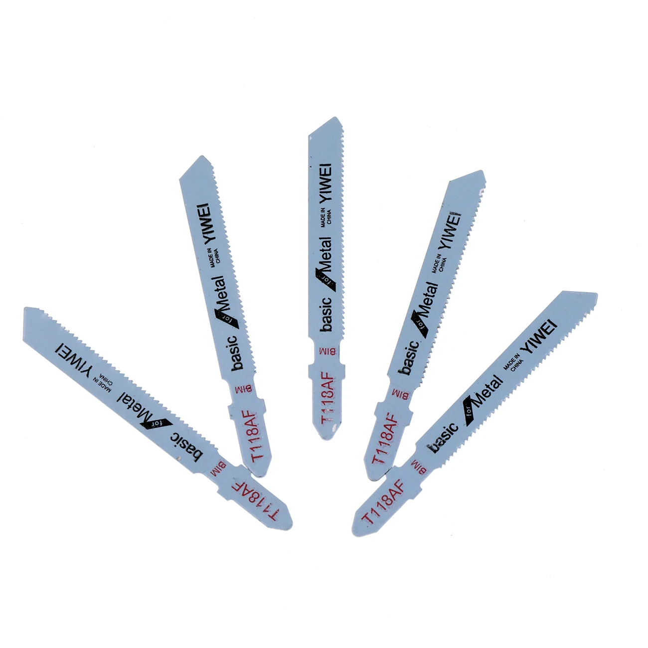 T118AF T-Shank BIM 2" Jig Saw Blades for Metal Cutting (Pack of 10) | CNC Machine Parts