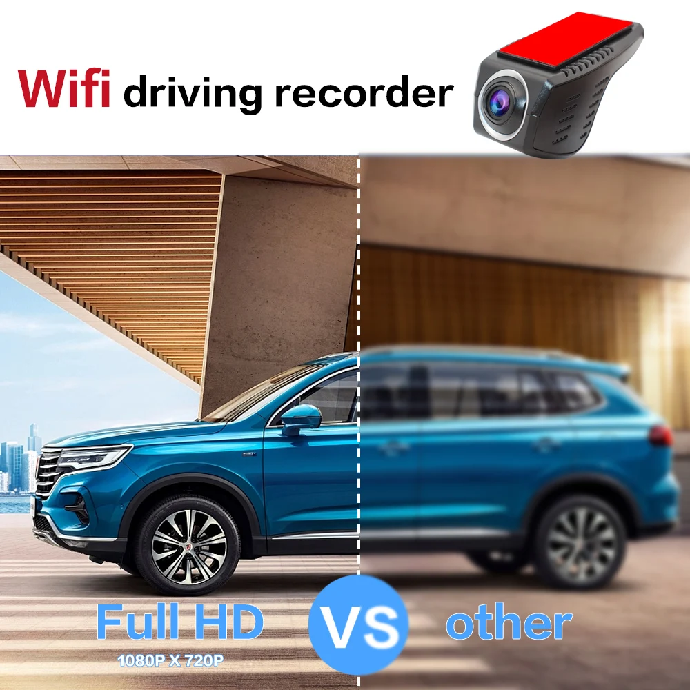 저렴한 자동차 와이파이 1080P 숨겨진 미니 운전 VideoRecorder 루프 녹음 주차 모니터링 야간 투시경 무선 대시 캠 자동차 자동차