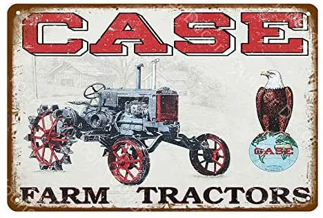 

Farm Tractors Metal Sign Tin Sign Plaque Metal Vintage Farmhouse Wall Decor Farmall Retro Metal Poster 20x30cm YD9546G