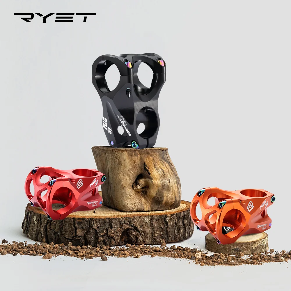 

Велосипедный держатель руля RYET XC AM MTB Bike Rise 7075, цветной стол из алюминиевого сплава, 45 мм, 31,8 мм, CNC 28,6, Steerer, велосипедные детали
