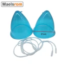 2 шт., вакуумные массажеры для груди и подтяжки ягодиц, увеличение груди, для увеличения груди, банки вакуумный массаж, vacuum cupping, массажер для груди