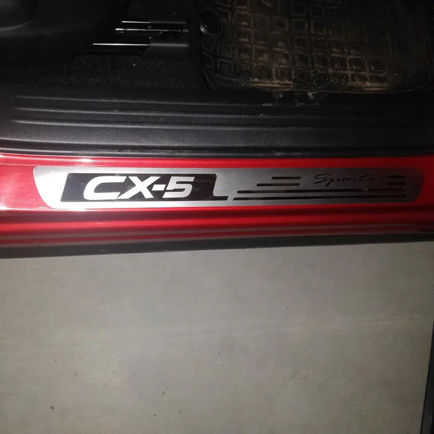Автомобильные аксессуары для Mazda Cx 5 Cx5 порога крышка Накладка защитный кожух